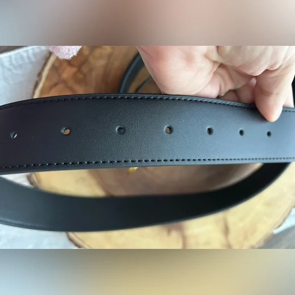 G snake fashion belt size 105cm black/gold - Picture 6 of 10